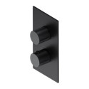 Termostatyczna Bateria Prysznicowo-Wannowa Podtynkowa Contour Antracyt CT8036AT Omnires
