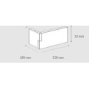 Narożnik Dekoracyjny Madera 2 9,3/32x18 cm Stegu