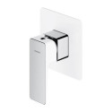 Bateria Prysznicowa Podtynkowa Parma Chrom/Biały PM7445CRB Omnires