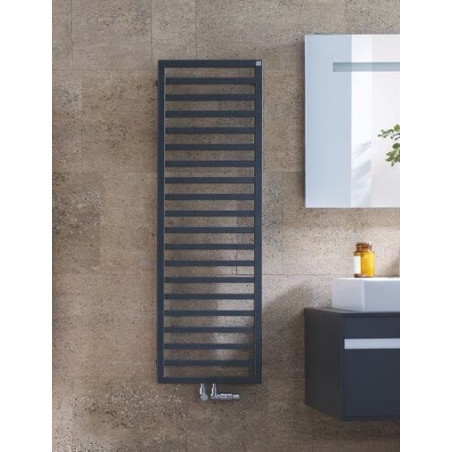 Grzejnik Quaro 1403x450 Black Matt QA-140-045/0557 Zehnder