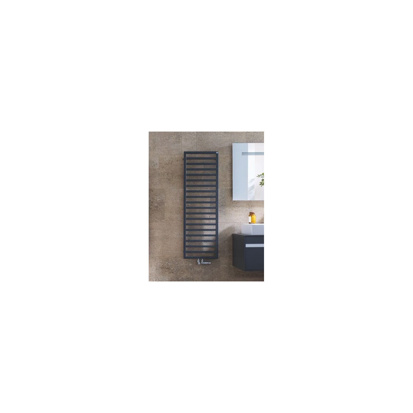 Grzejnik Quaro 971x450 Black Matt QA-100-045/0557 Zehnder