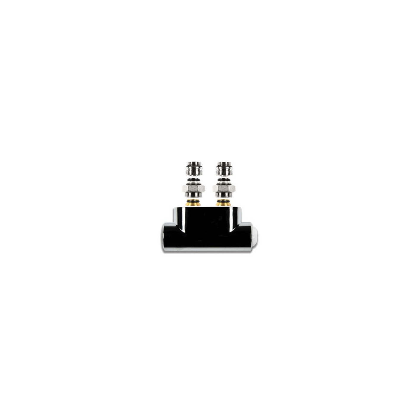 Zawór Z Osłoną CC + Głowica Termostatyczna Flatline CHROM 118230400000099+11911631102 Vasco
