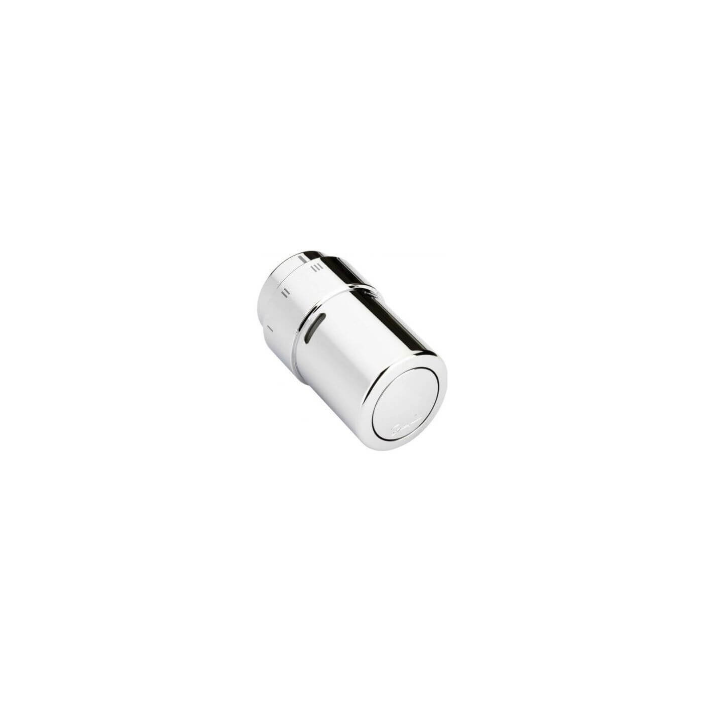 Zawór Z Osłoną CC + Głowica Termostatyczna Flatline CHROM 118230400000099+11911631102 Vasco