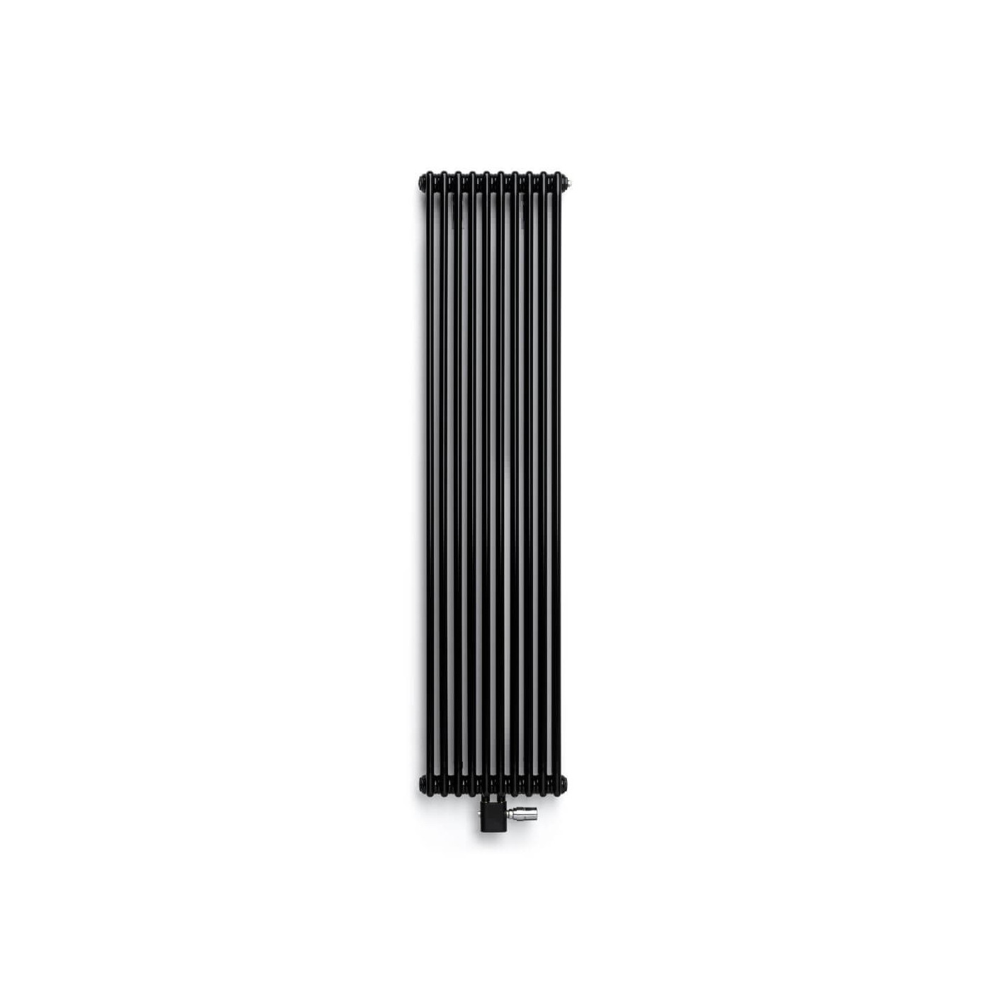 Grzejnik Pionowy Ritmo VB-2K/65 0450x1800 9005 + Zestaw Montażowy 113690450180000999005-0000 Vasco