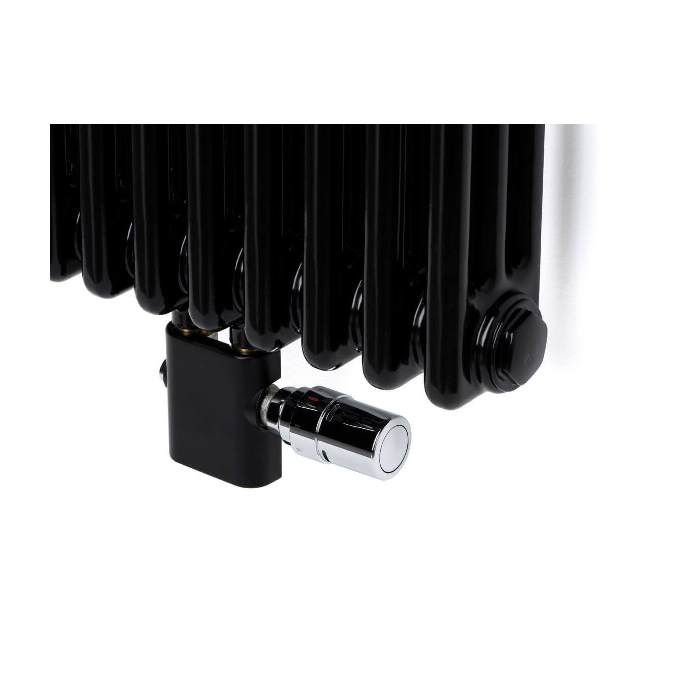 Grzejnik Pionowy Ritmo VB-2K/65 0450x1800 9005 + Zestaw Montażowy 113690450180000999005-0000 Vasco