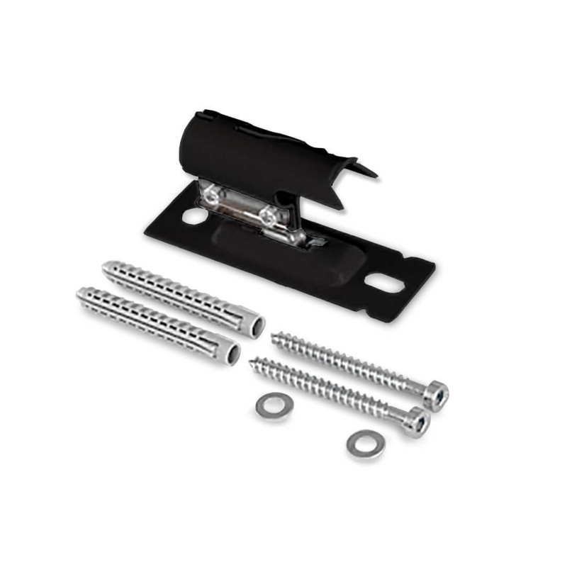 Grzejnik Pionowy Ritmo VB-2K/65 0450x1800 9005 + Zestaw Montażowy 113690450180000999005-0000 Vasco