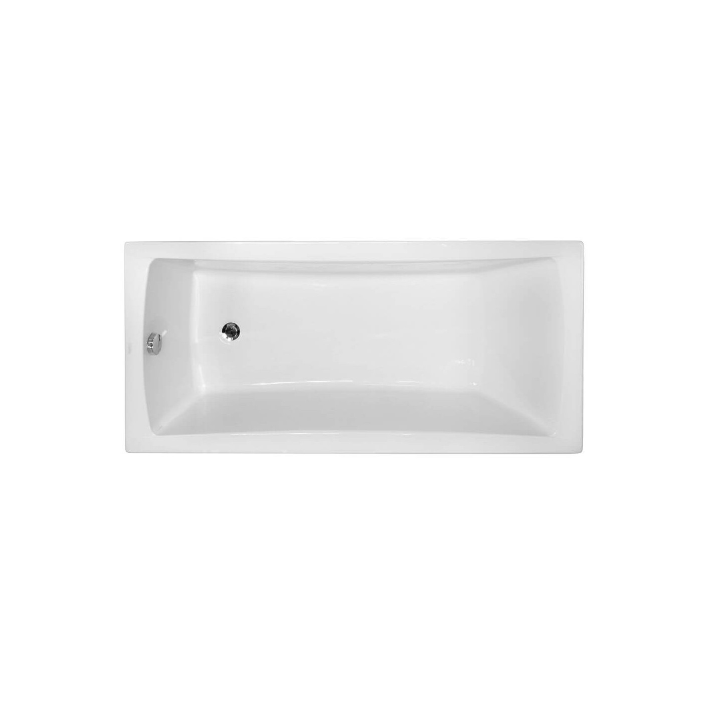 Wanna Prostokątna Optima Premium 160x70 + Zagłówek + Uchwyty Besco
