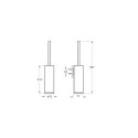 Szczotka WC Copper A4489426 Vitra