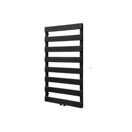 Grzejnik Otus 1050X500 Czarny Mat 370W Zasilanie Dolne Centralne Emporia