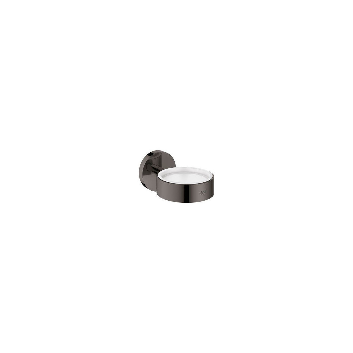 Uchwyt Na Kubek Albo Mydelniczkę Essentials Hard Graphite 40369A01 Grohe