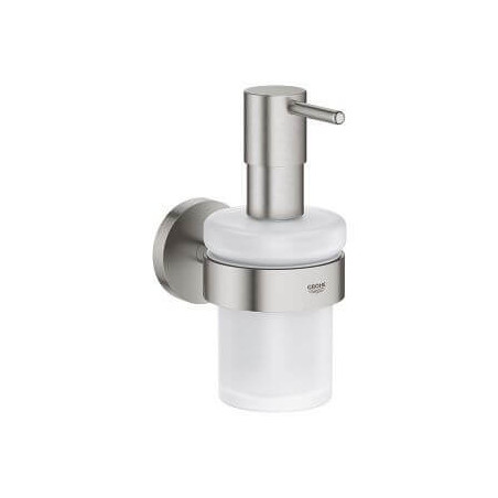 Dozownik Do Mydła Z Uchwytem Essentials Stal Nierdzewna 40448DC1 Grohe