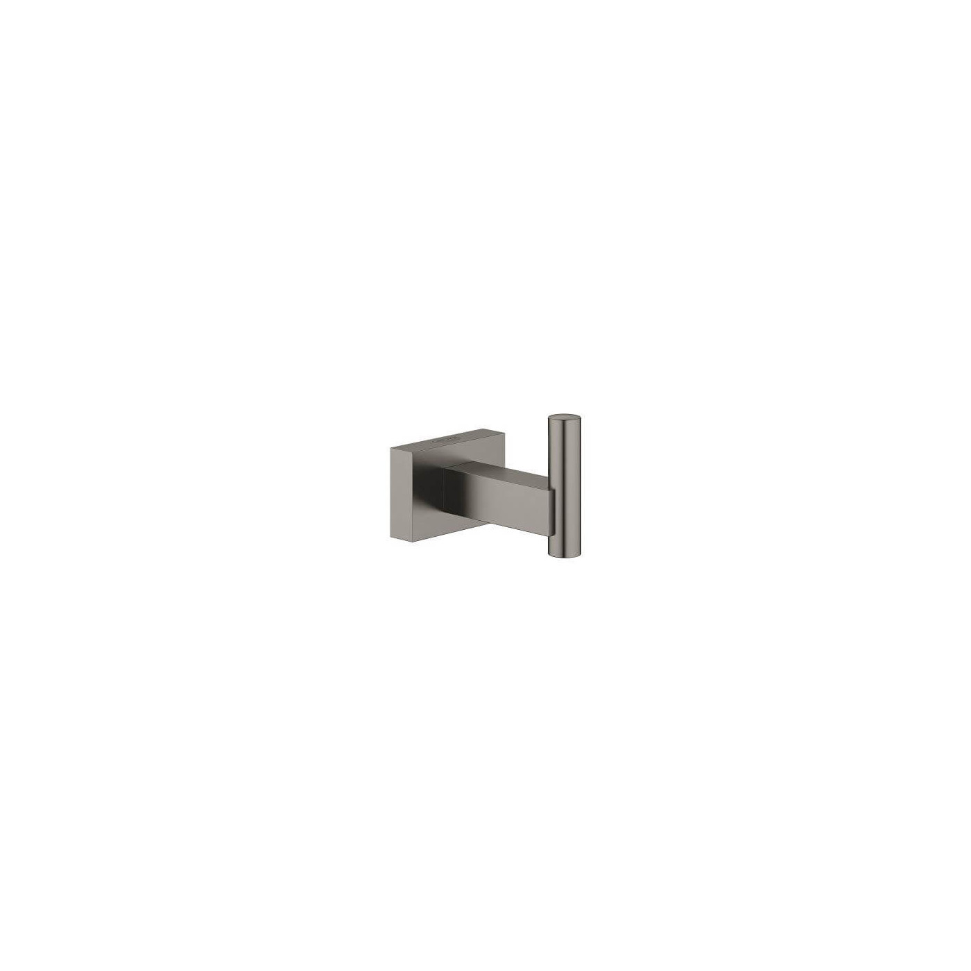 Haczyk Na Płaszcz Kąpielowy Essentials Cube Brushed Hard Graphite 40511AL1 Grohe