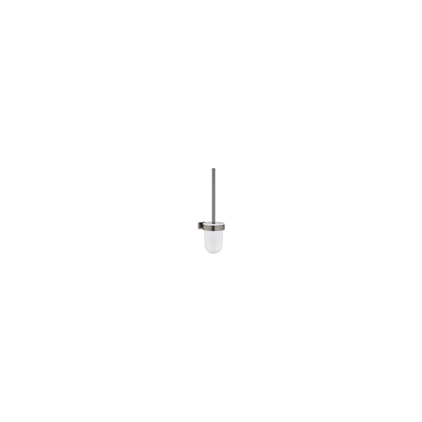 Szczotka Toaletowa (Komplet) Essentials Cube Brushed Hard Graphite 40513AL1 Grohe