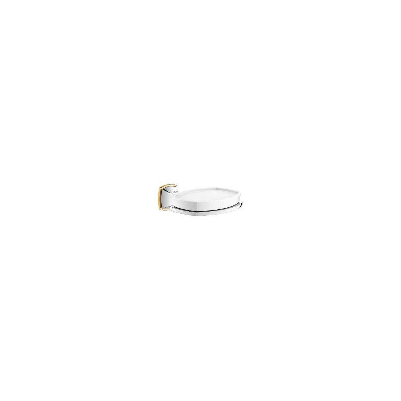 Uchwyt Z Ceramiczną Mydelniczką Grandera Chrom / Złoty 40628IG0 Grohe