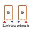 Grzejnik Otus 1050X500 Czarny Mat 370W Zasilanie Dolne Emporia