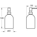 Dozownik Do Mydła Origin A4489126 Czarny/Miedź Vitra