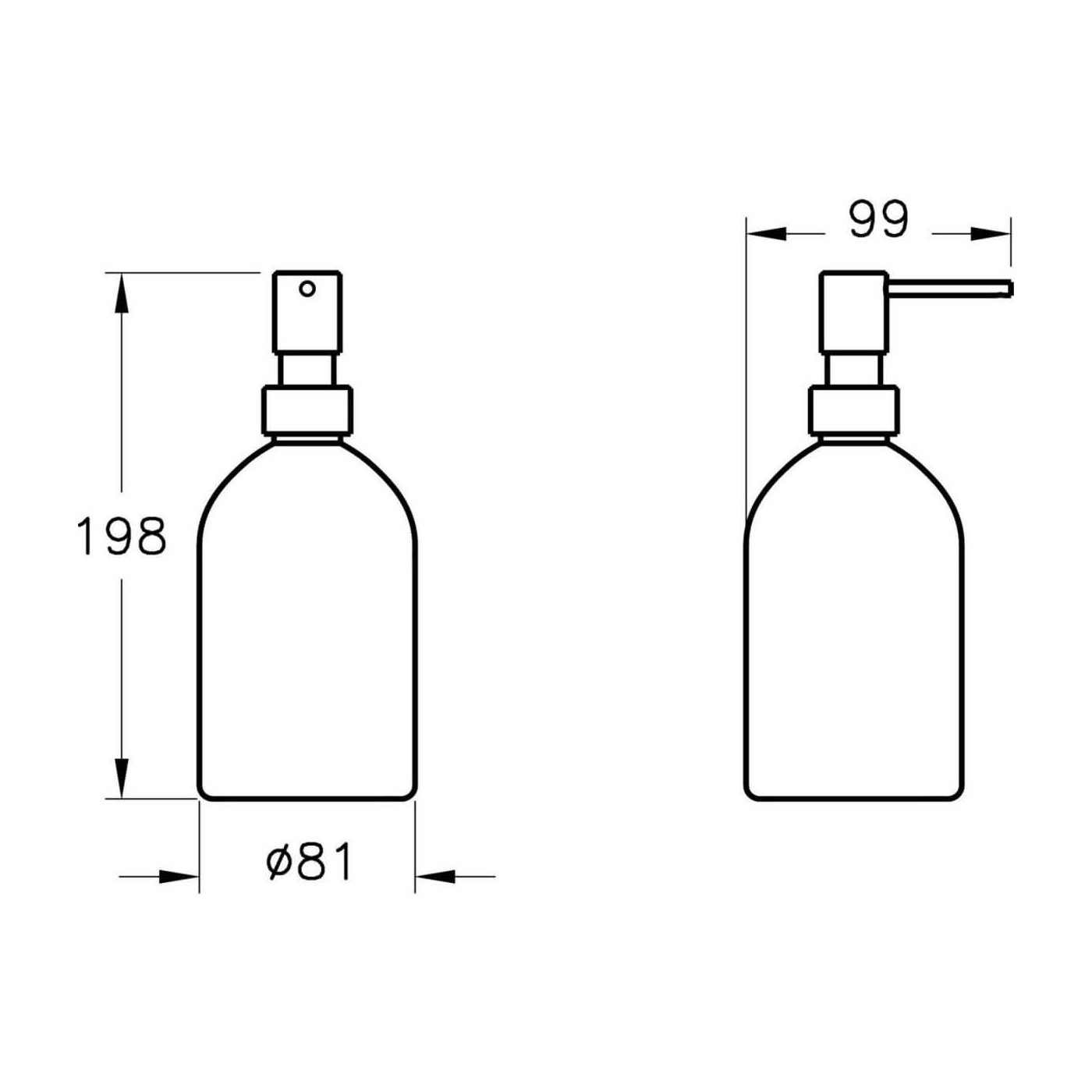 Dozownik Do Mydła Origin A4489126 Czarny/Miedź Vitra