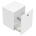 Szafka Wisząca 0D1S Loop B50 Cargo Bez Uchwytu Biały Mat 001-B-05010 Emporia
