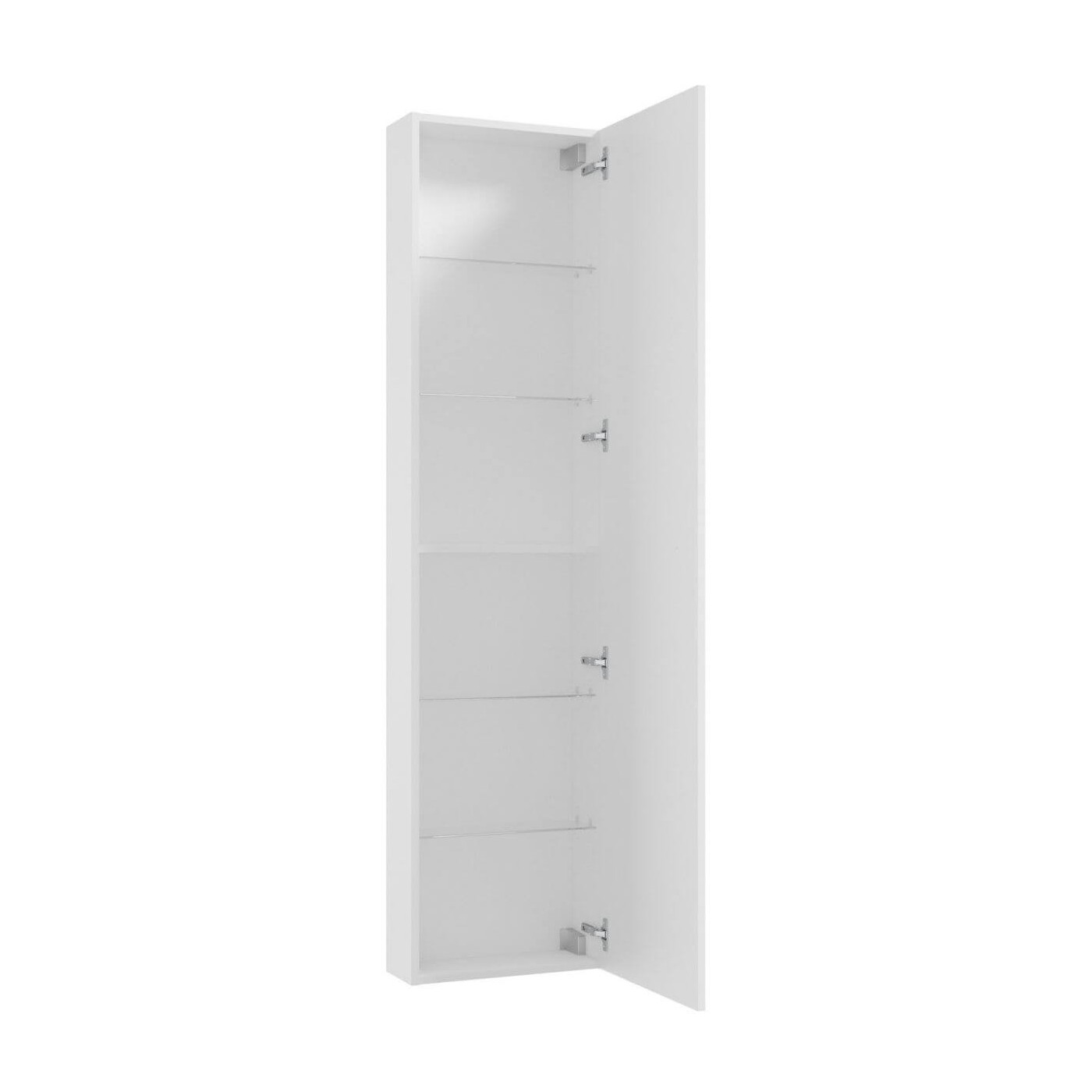Słupek Wiszący 1D0S Loop C42 Slim 1D0S Bez Uchwytów Biały Mat 001-C-04202 Emporia