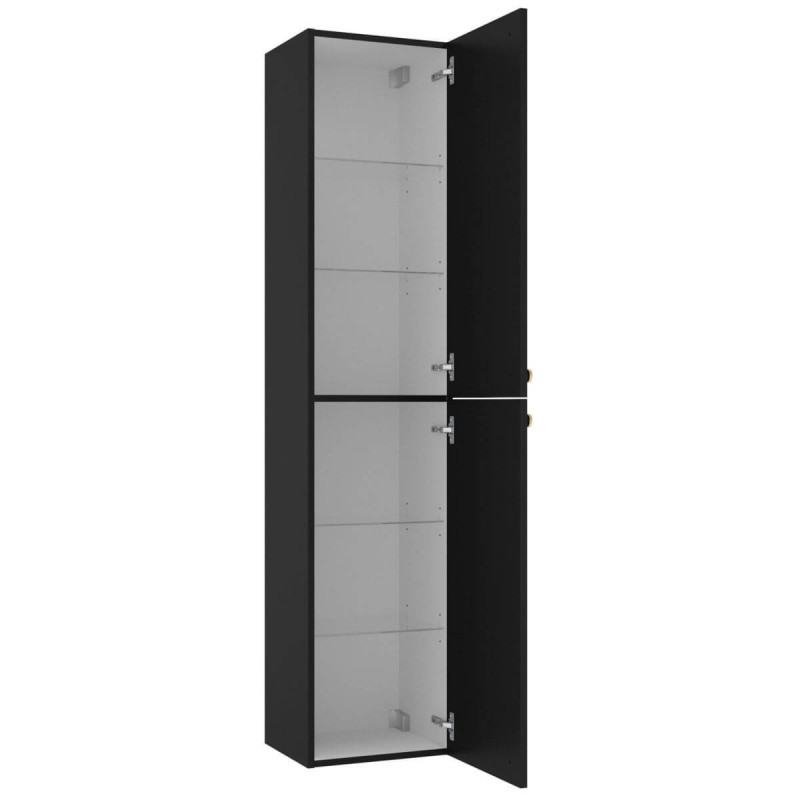 Słupek Wiszący 1D0S Rio C37 Bez Uchwytów Czarny Mat 001-C-03703 Emporia