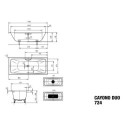 Wanna Do Zabudowy Cayono Duo 170x75 cm 272400010001 Kaldewei