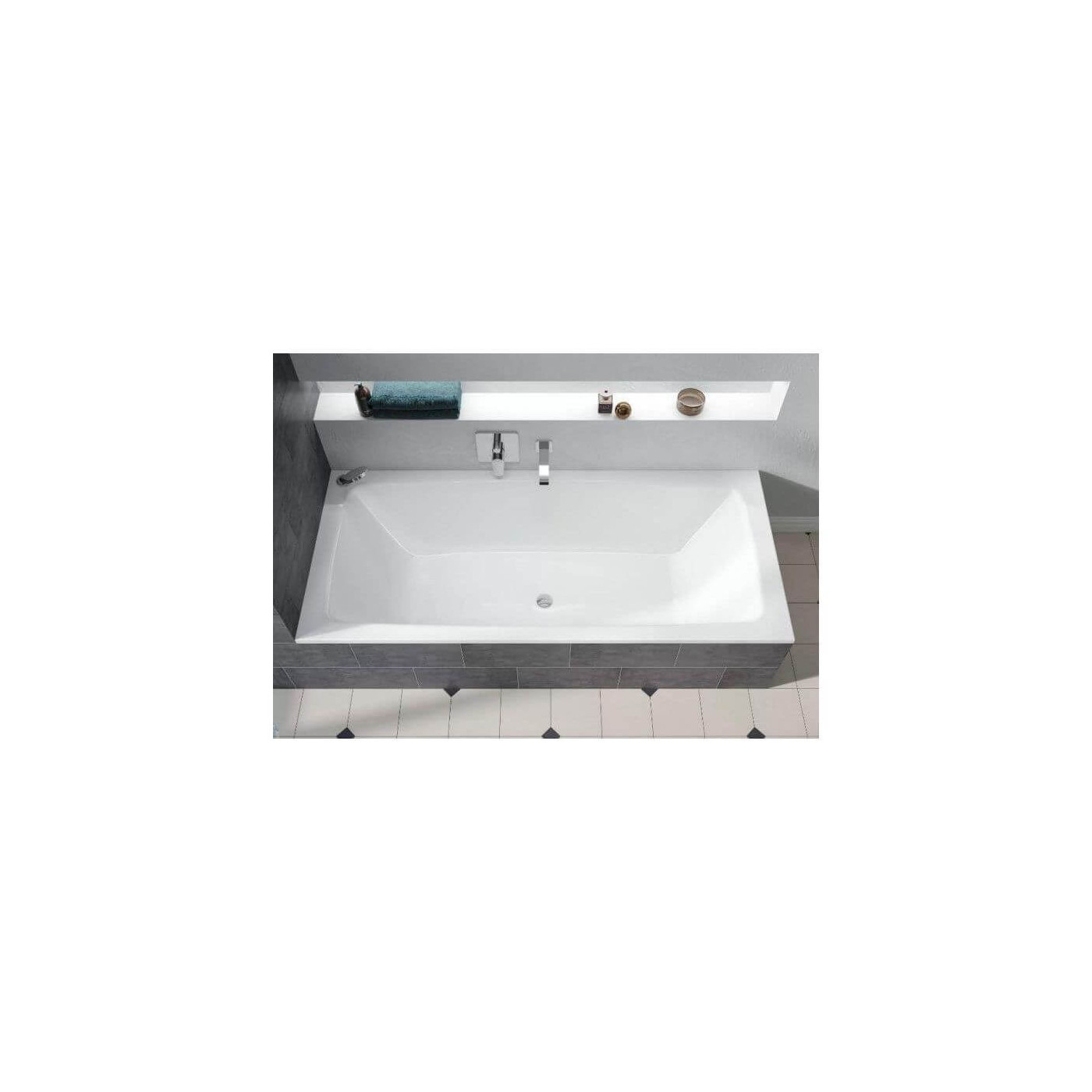 Wanna Do Zabudowy Cayono Duo 180x80 cm 272500010001 Kaldewei