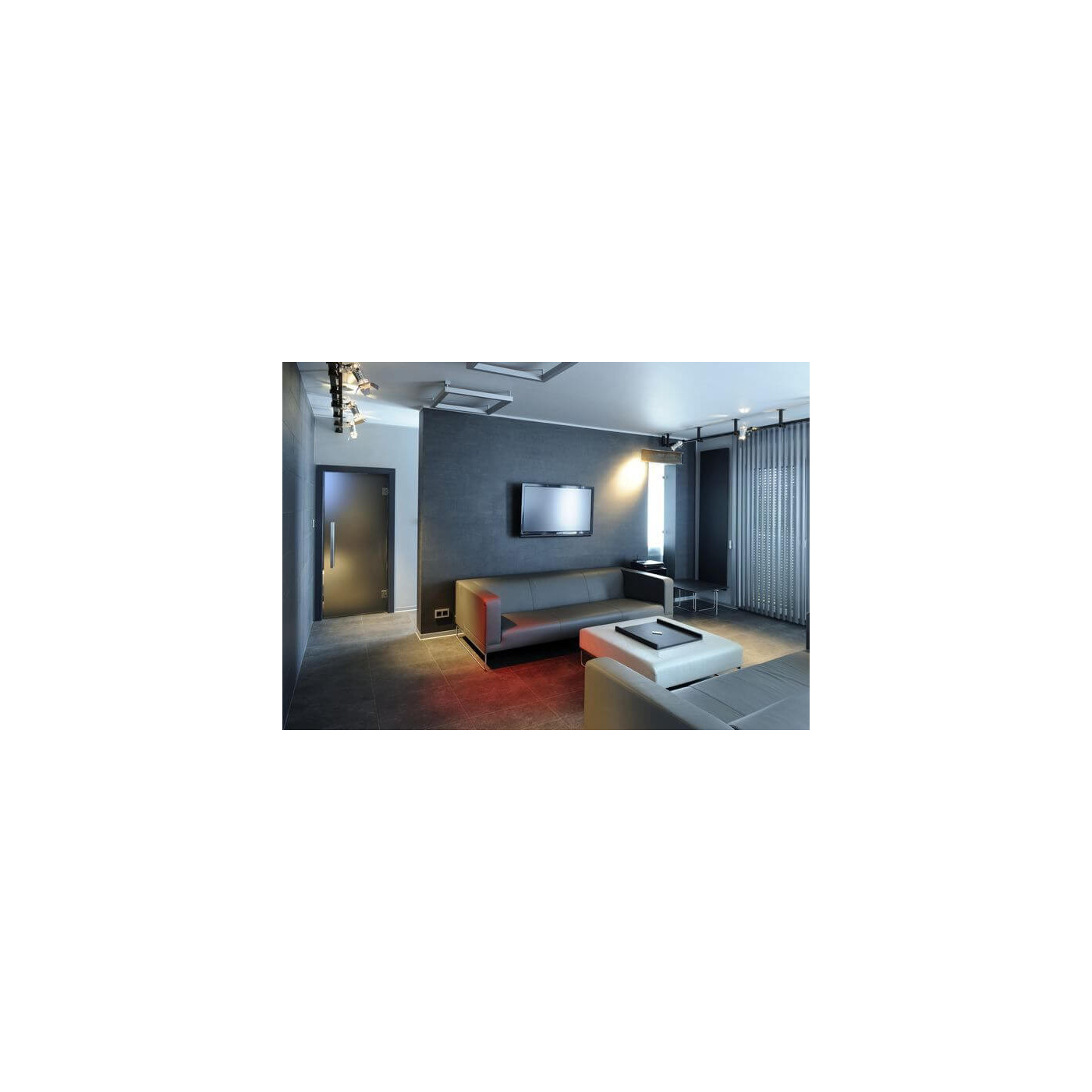 Grzejnik Niva N1L1 42x122 Antracyt Vasco