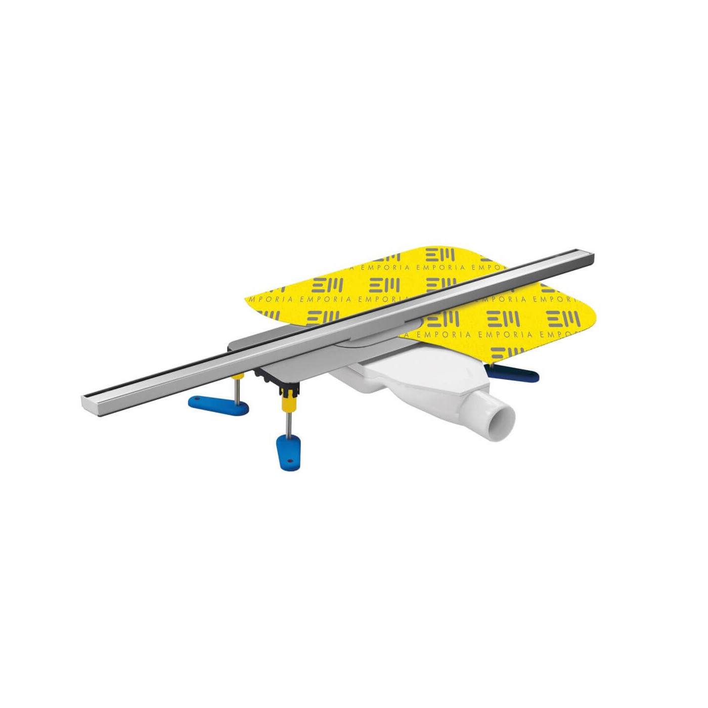 Odpływ Liniowy Slim 70 cm Srebrny Poler 522.0510.01.070 Emporia