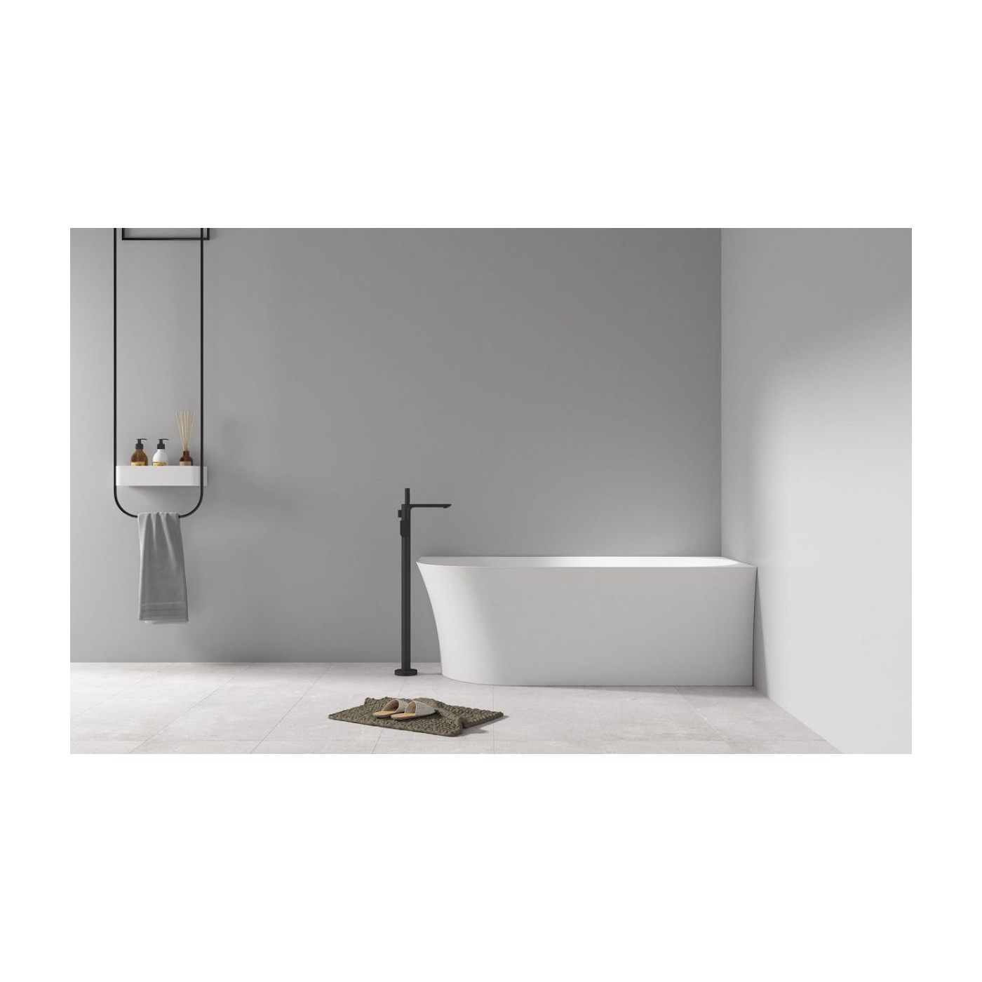 Wanna Wolnostojąca Narożna Prawa Molly S 150x78 TW-7790R-1500 Emporia