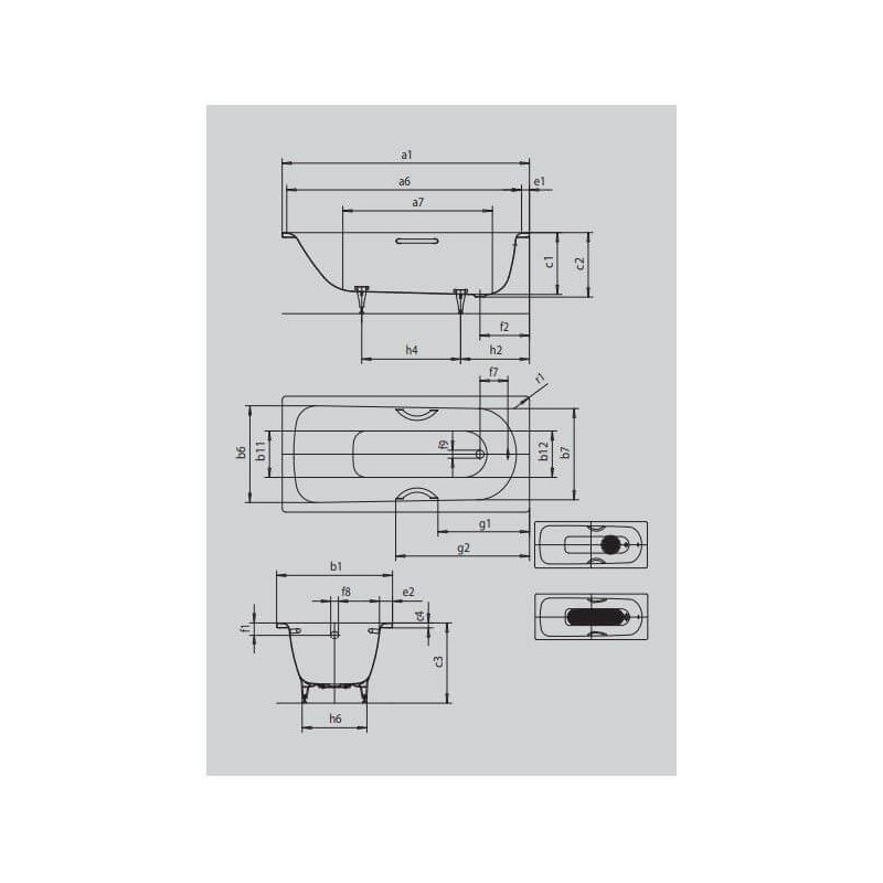 Wanna Do Zabudowy Saniform Plus 372-1 160x75 cm 112500010001 Kaldewei
