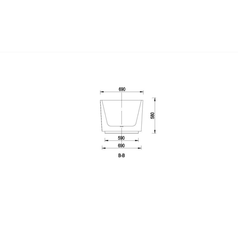 Wanna Wolnostojąca Rio 150x75 Biała WS203L-1500 Emporia