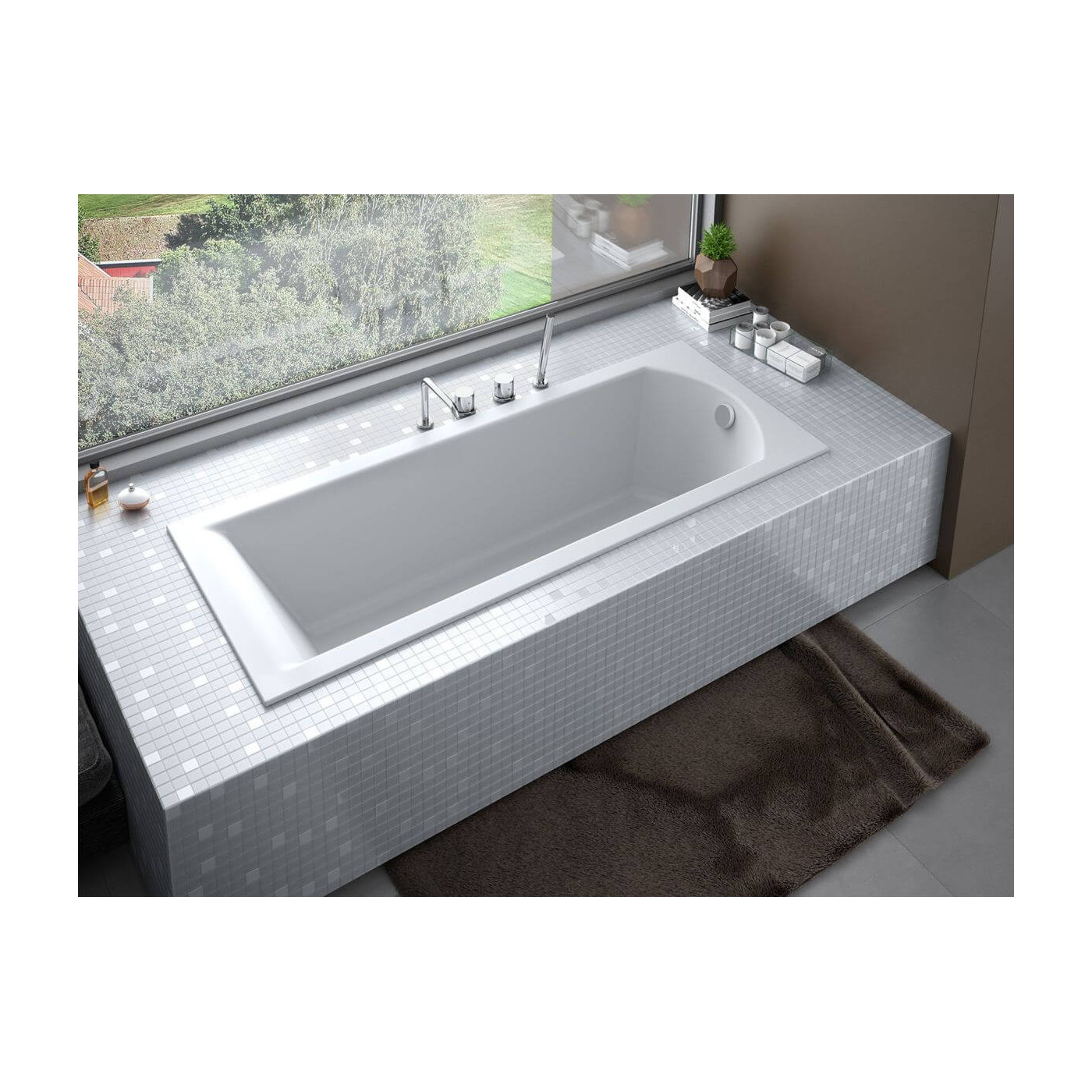 Wanna Do Zabudowy Shea Slim 180x80 Besco