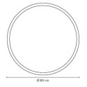 Lustro Okrągłe LED Moon FI80 Barwa Neutralna 302801/R2-S/BO-S/U-04S/LED-N Miior