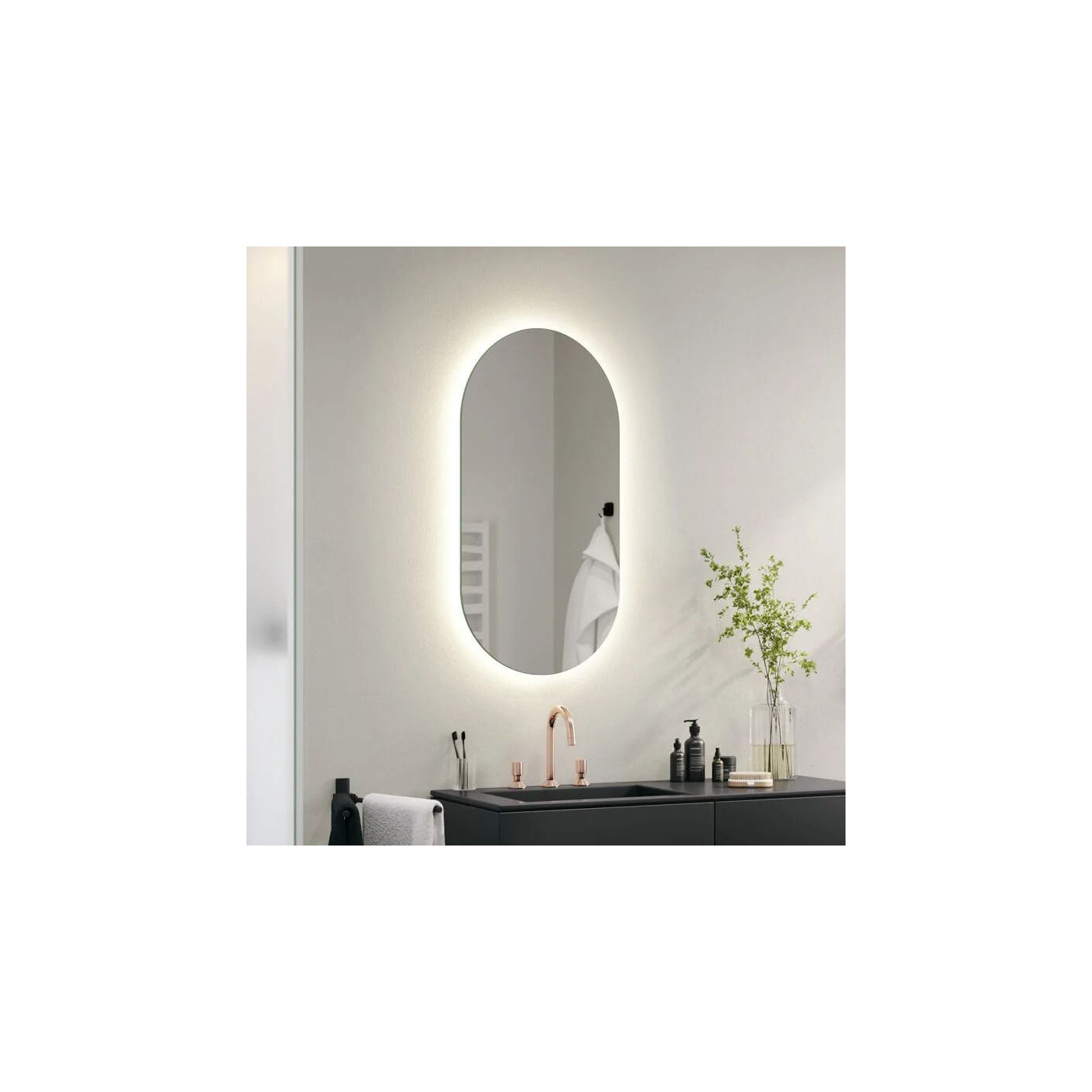 Lustro Simple LED Koria 50x80 Ruke