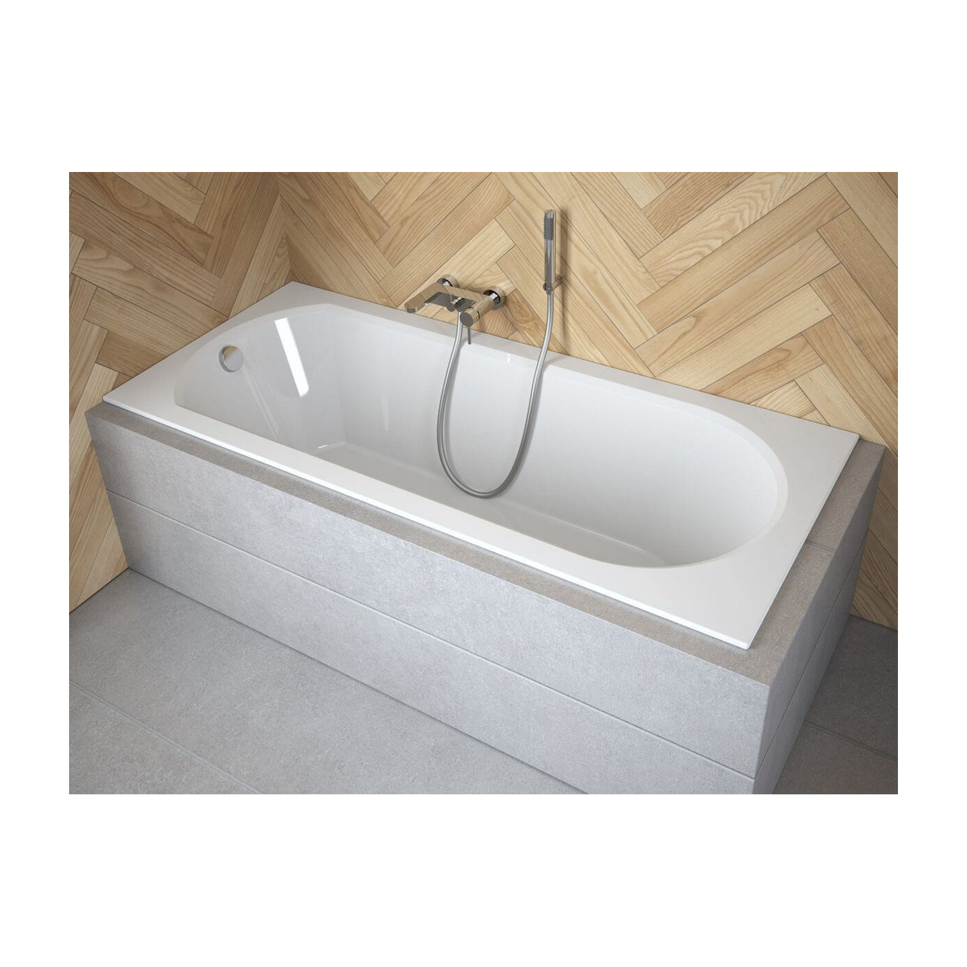 Wanna Intrica Slim 150x75 Z Nogami 150x75 Besco