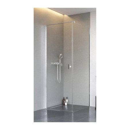 Ścianka Prysznicowa Nes KDJ/KDS I S1 75 Chrom/Czarny 10039075-01-01 Radaway
