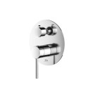 Bateria Prysznicowo-Wannowa Podtynkowa Fly Z Boxem 2-Wyjściowym Chrom 03042CHR Emporia