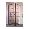 Drzwi Prysznicowe Nes 8 KDJ I Czarne 90 Lewe Factory 10072090-54-55L Radaway