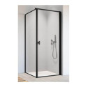 Drzwi Prysznicowe Nes 8 KDJ I Czarne 80 Prawe Frame 10072080-54-56R Radaway