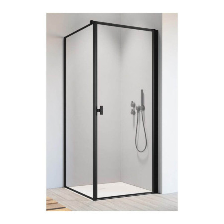 Drzwi Prysznicowe Nes 8 KDJ I Czarne 80 Prawe Frame 10072080-54-56R Radaway