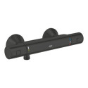 Bateria Prysznicowa Z Termostatem Precision Start Matte Black 345942430 Grohe