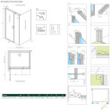 Drzwi Prysznicowe Nes KDS I 140 Lewe 10023140-01-01L Radaway