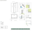 Drzwi Prysznicowe Nes 8 KDS II 120 Prawe 10087120-01-01R Radaway