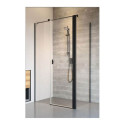 Drzwi Prysznicowe Nes 8 KDS II Czarne 120 Lewe 10087120-54-01L Radaway