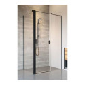 Drzwi Prysznicowe Nes KDS II Czarne 90 Lewe 10033090-54-01L Radaway