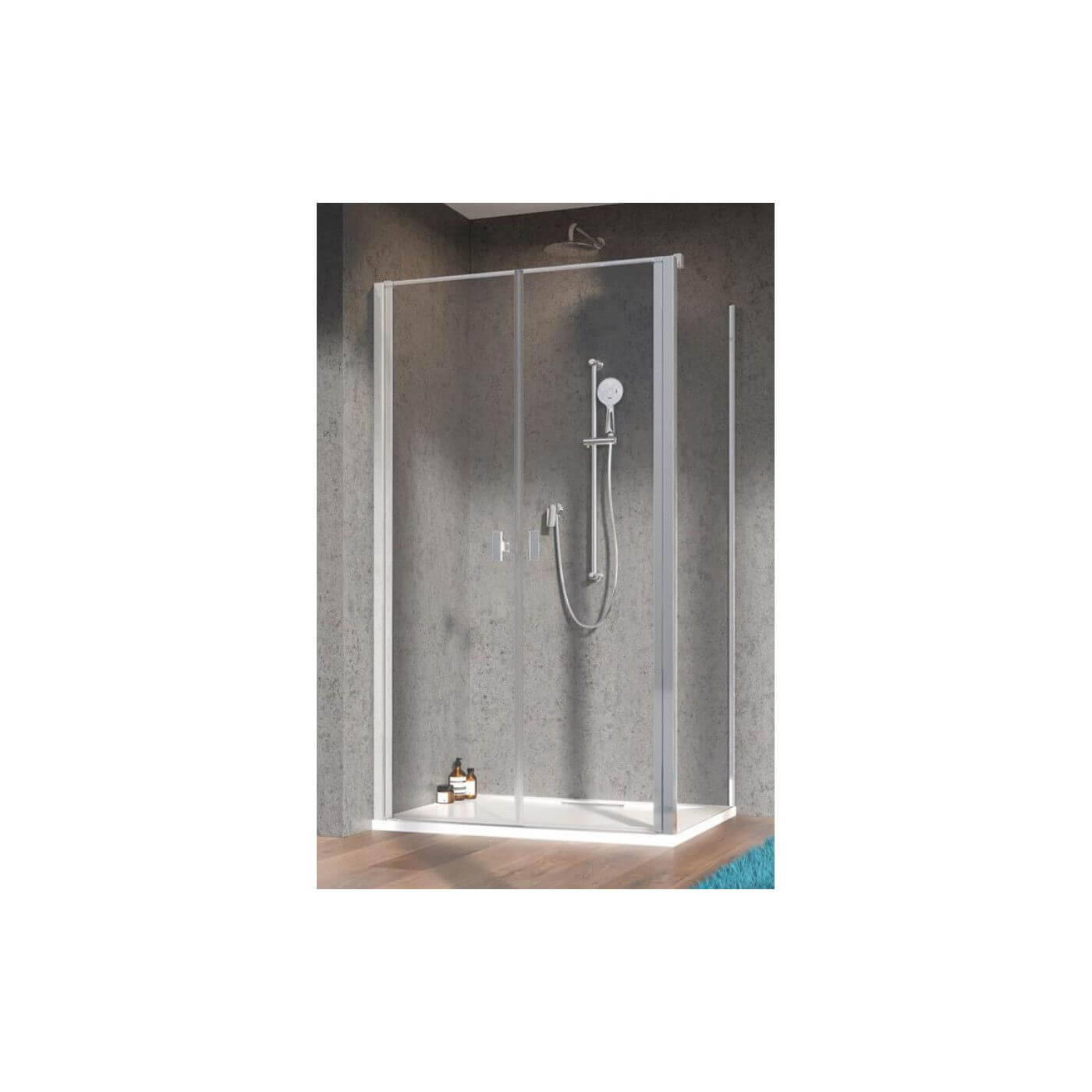 Drzwi Prysznicowe Nes 8 DWD+S 90 10081190-01-01 Radaway