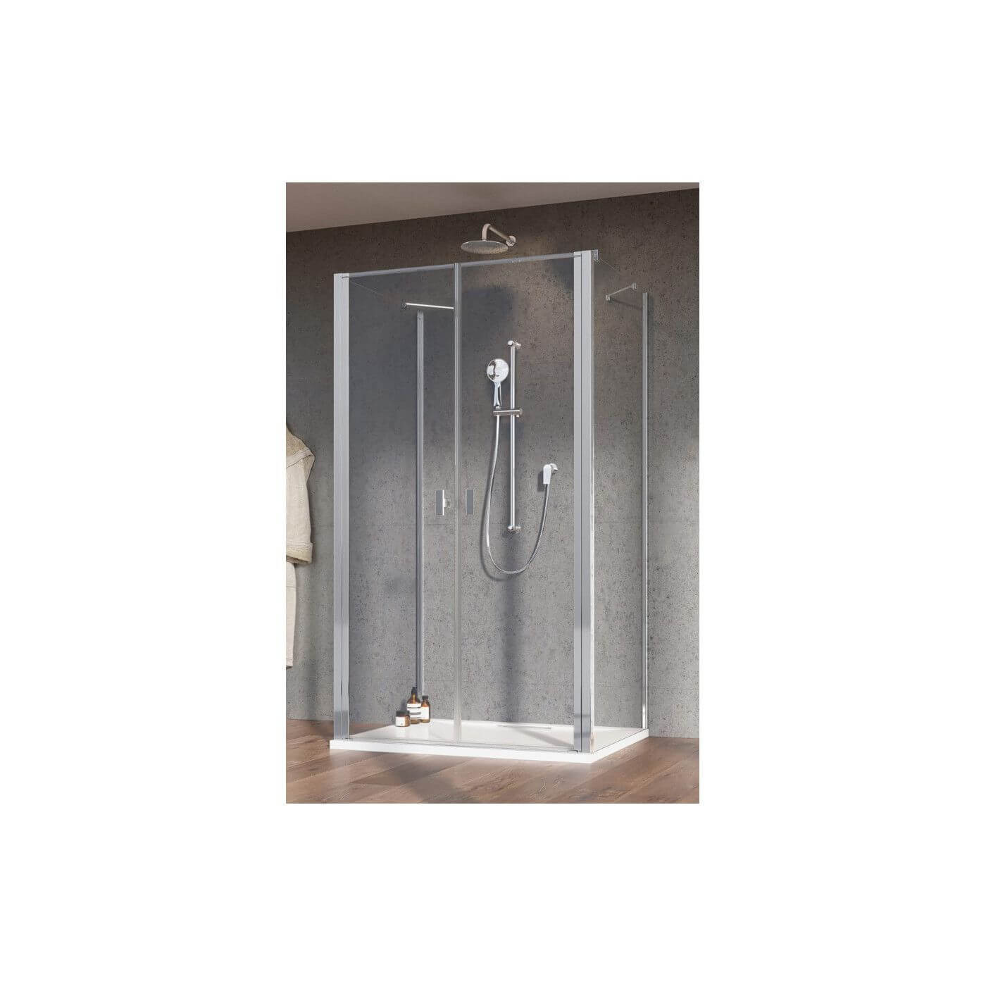 Drzwi Prysznicowe Nes DWD+2S 120 10035120-01-01 Radaway