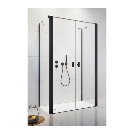 Drzwi Prysznicowe Nes DWD+2S Czarne 100 10035100-54-01 Radaway