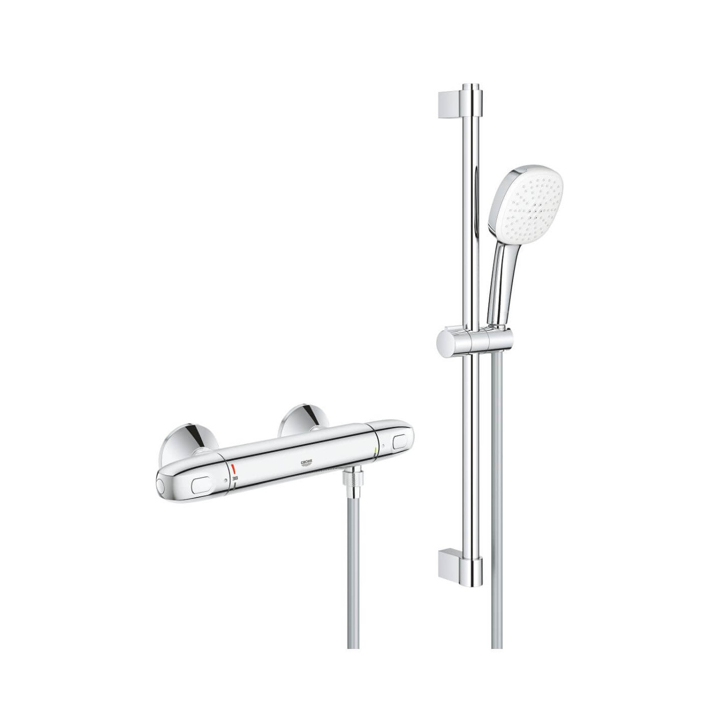 Bateria Prysznicowa Grohtherm 1000 Chrom 34820005 Grohe