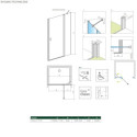 Drzwi Prysznicowe Nes DWJ II 110 Prawe 10036110-01-01R Radaway